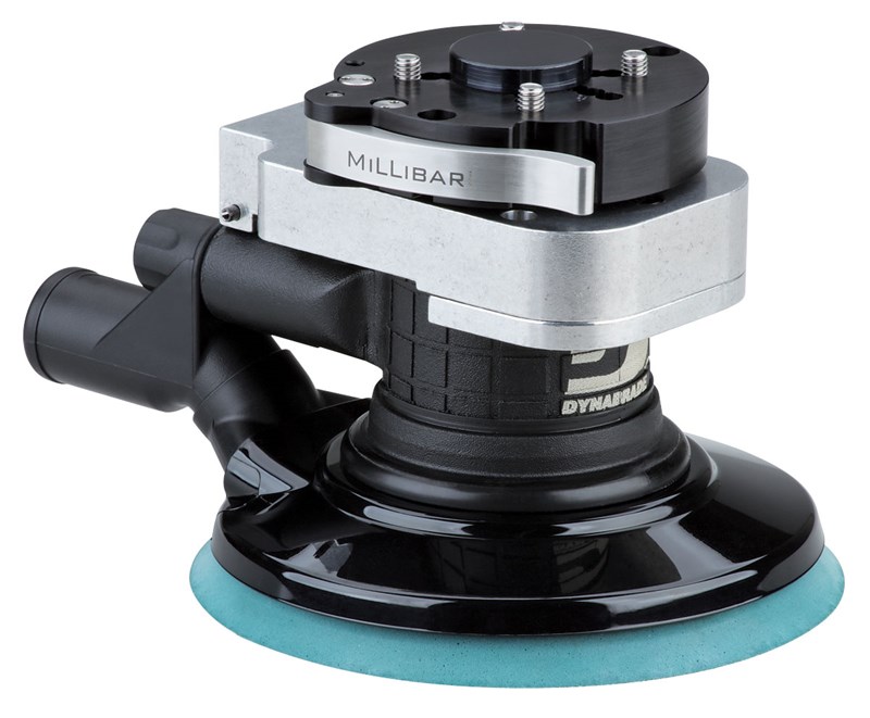 150 mm (6") de diâmetro. Lixadeira Orbital Aleatória Dynorbital Supreme Robótica de Aspiração Central, 0,28 hp, 12.000 RPM