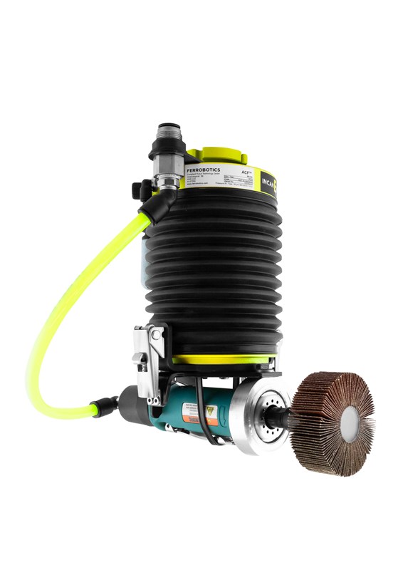 O kit inclui: FerRobotics ACF-K + Ferramenta Dynabrade Ref. 52276