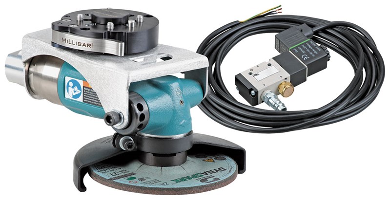 Kit de ferramentas para rebarbadoras de ângulo reto de 4 1/2" (115 mm) do tipo robótico 27