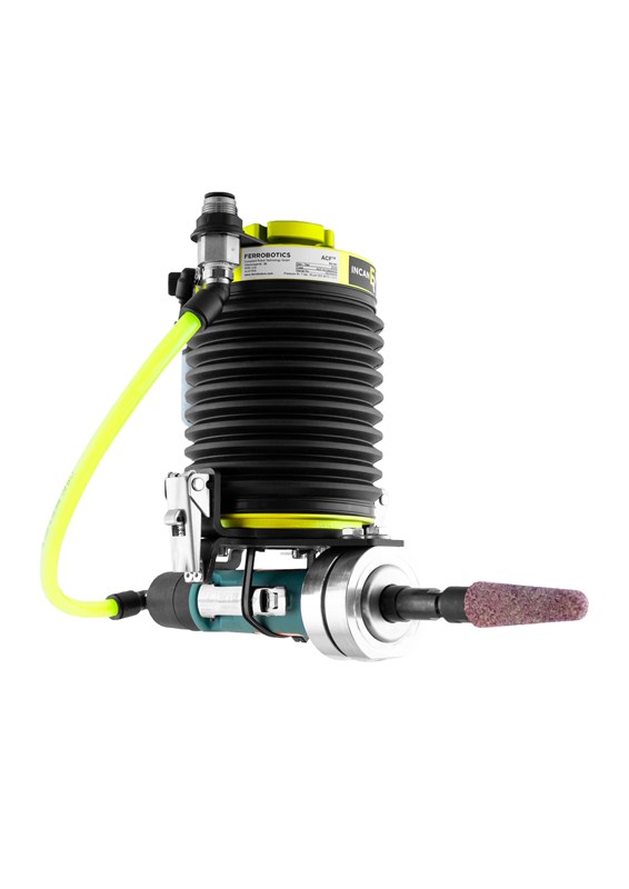 O kit inclui: FerRobotics ACF-K + Ferramenta Dynabrade Ref. 13214