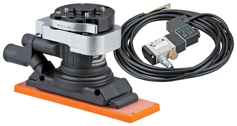 Lixadeira Robótica Dynaline de 2-3/4" L x 8" C (70 mm x 203 mm), Aspiração Central