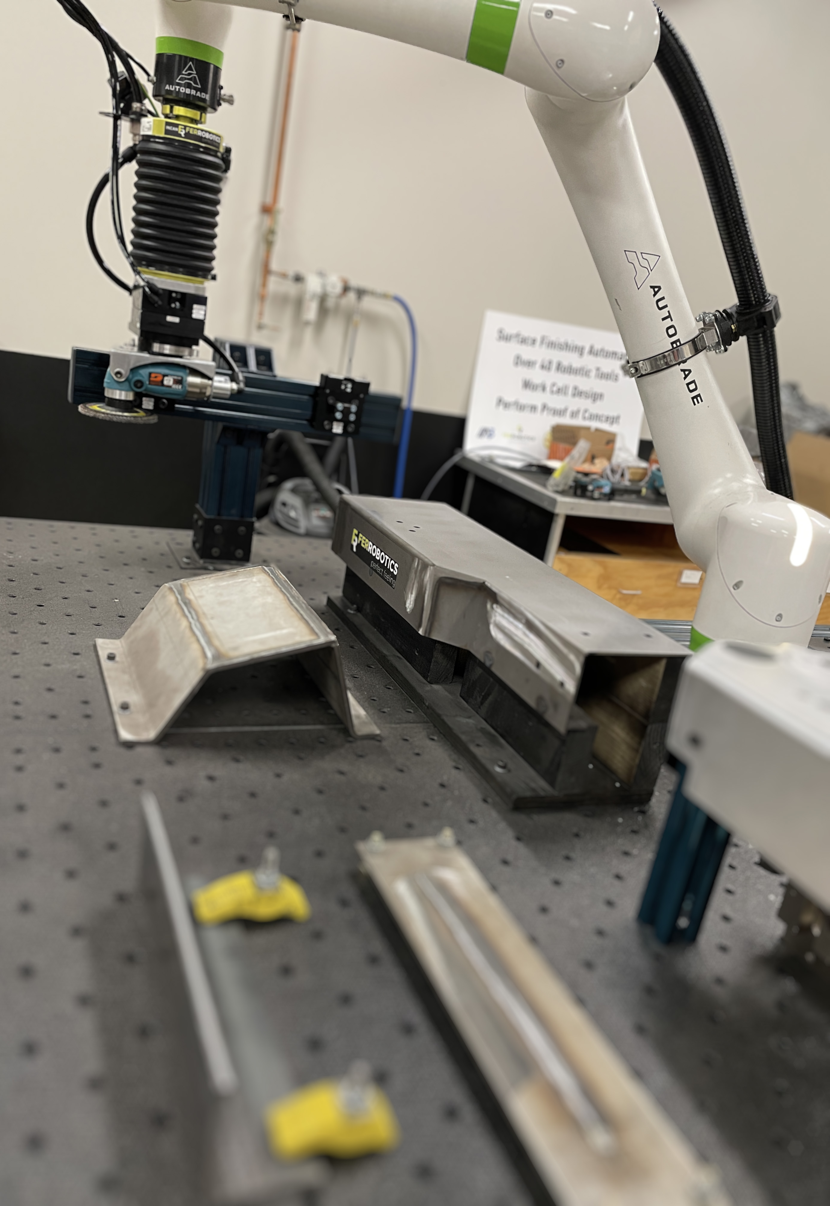 Ferramenta do braço do cobot