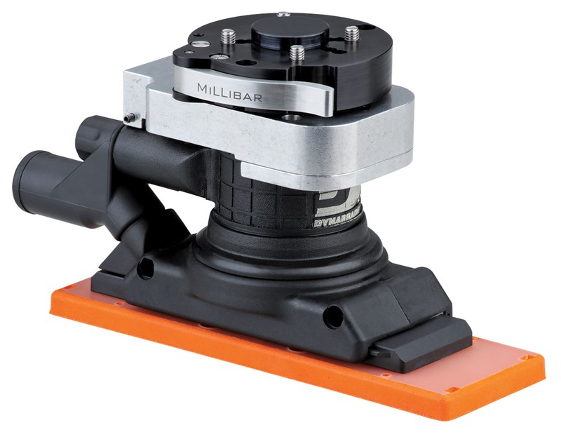Lixadeira Robótica Dynaline de 2-3/4" L x 8" C (70 mm x 203 mm), Aspiração Central, 0,3 hp, 2.400 SPM, 3/8" (10